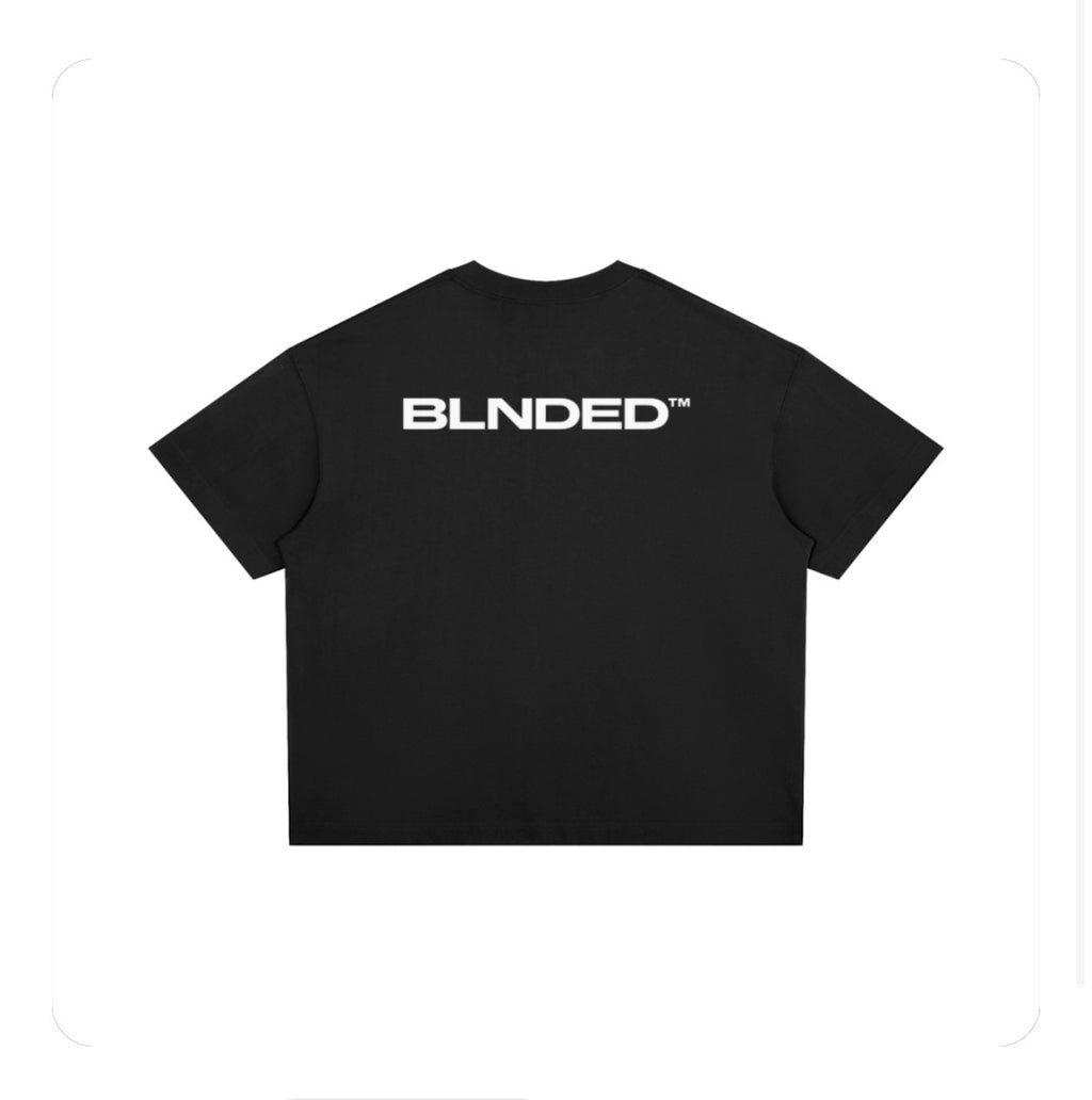 BLIND CITY Boxy Drop shoulder T-shirt