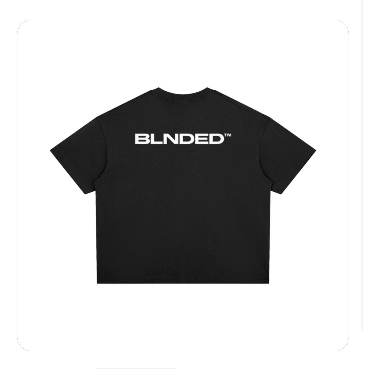 BLIND CITY Boxy Drop shoulder T-shirt