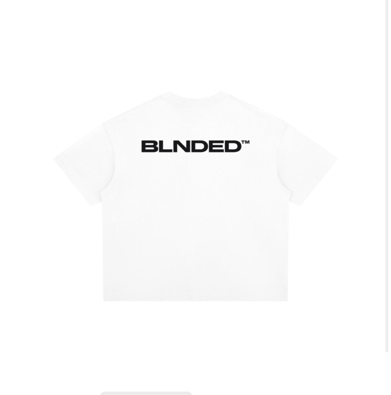 BLIND CITY Boxy Drop shoulder T-shirt