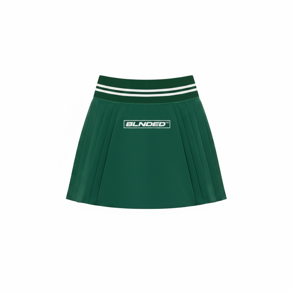 BLNDED: Women's Pleated Mini Skirt