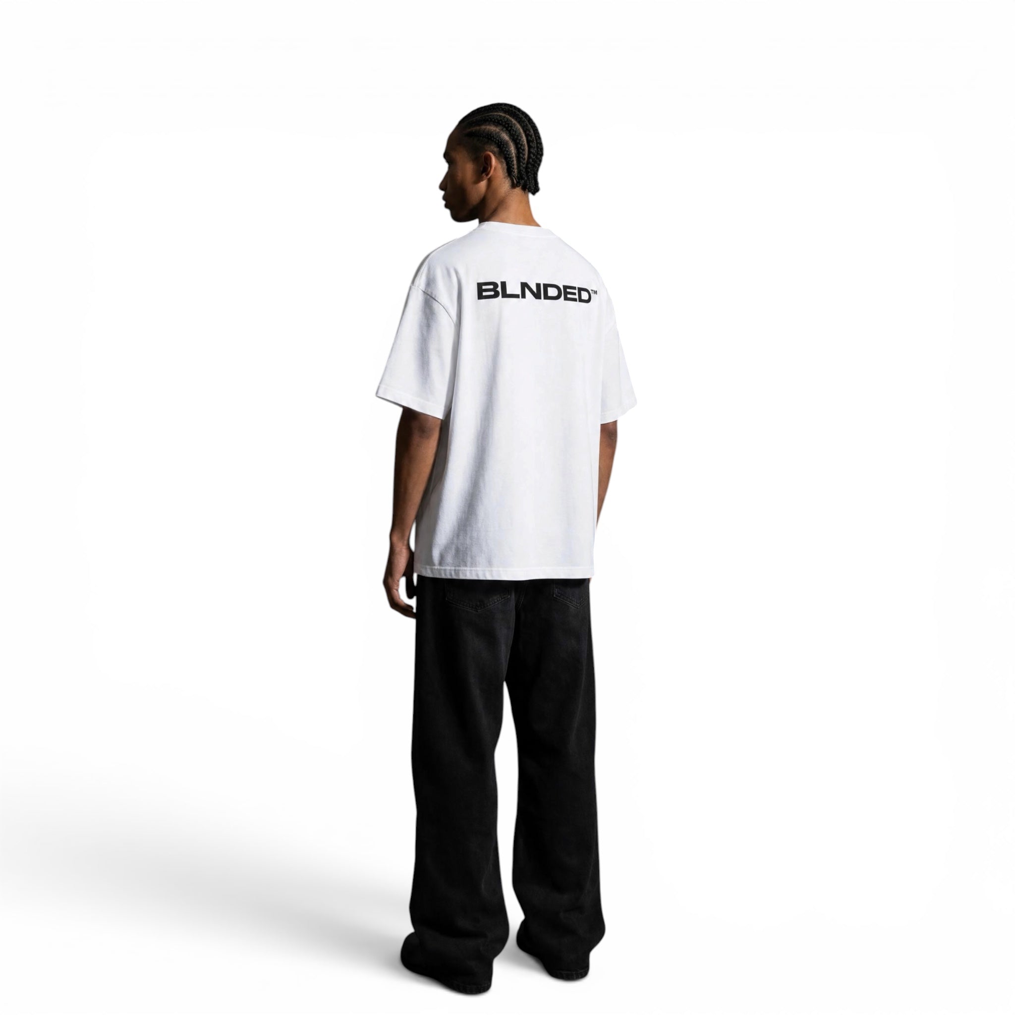 BLIND CITY Boxy Drop shoulder T-shirt