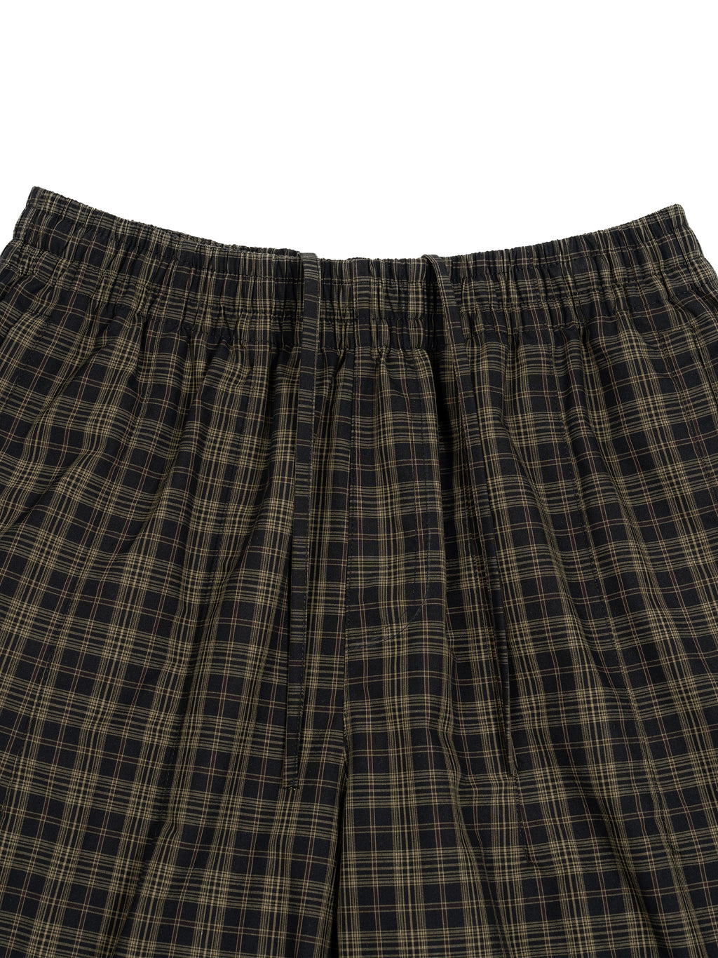 BLNDED Plaid Wide Leg Shorts