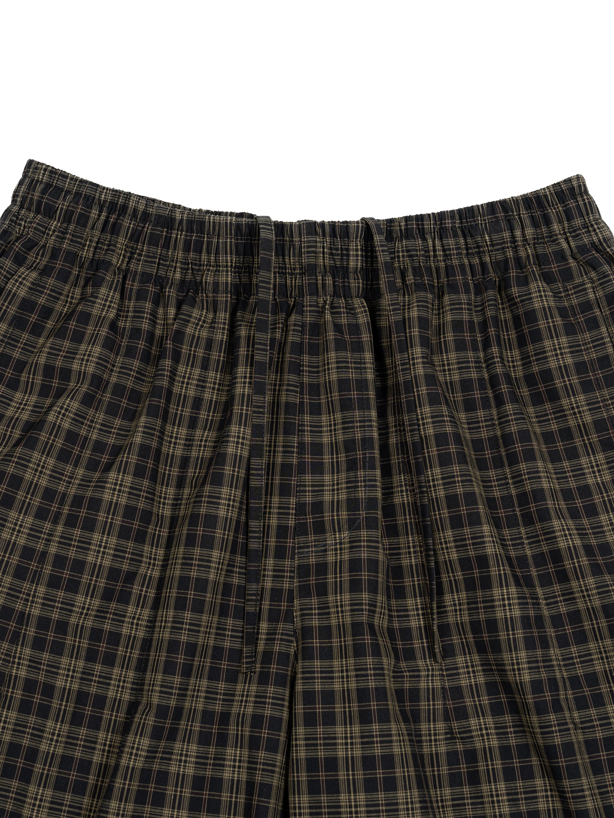BLNDED Plaid Wide Leg Shorts