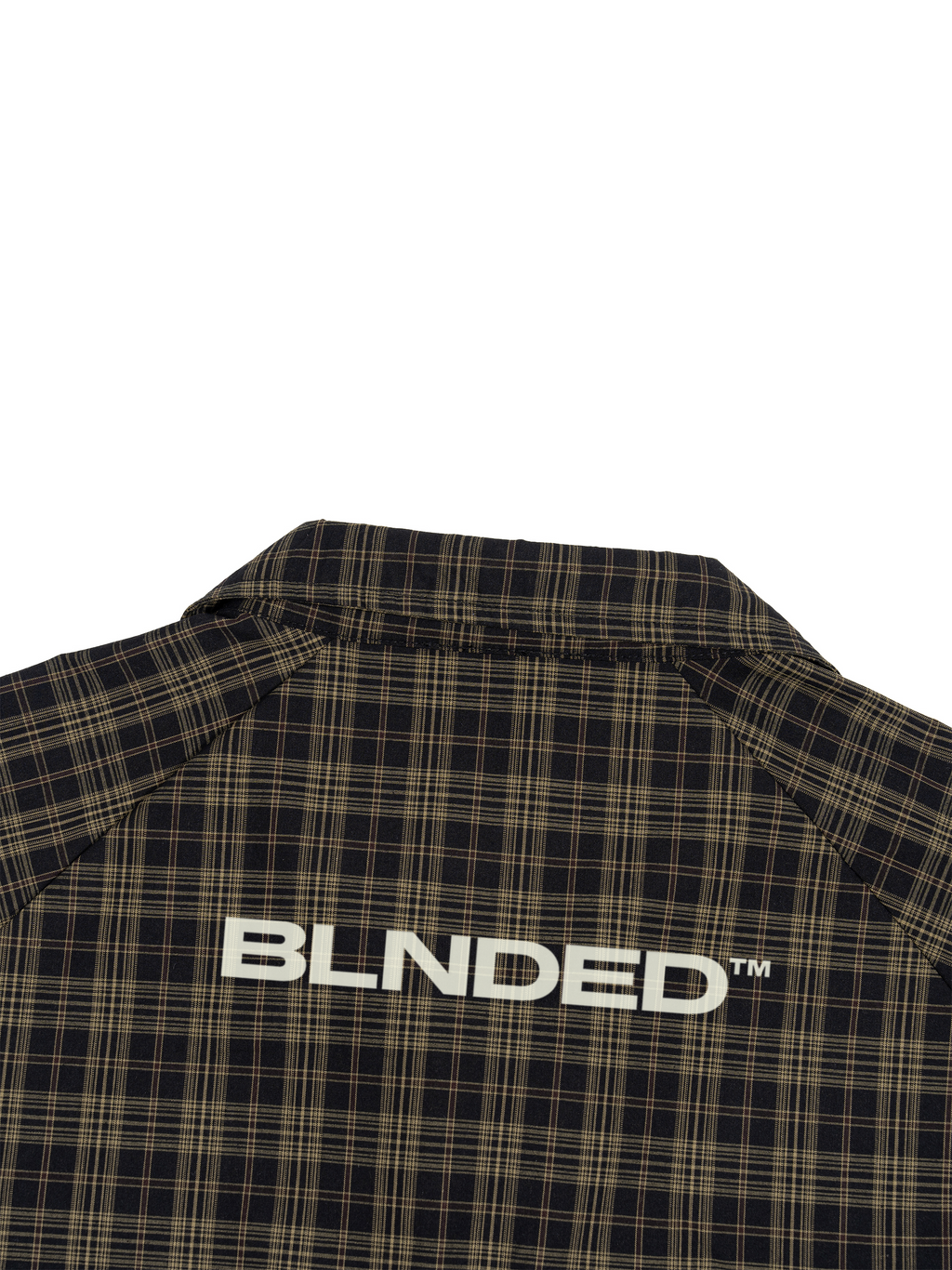 BLNDED Plaid Full-Zip Track Jacket