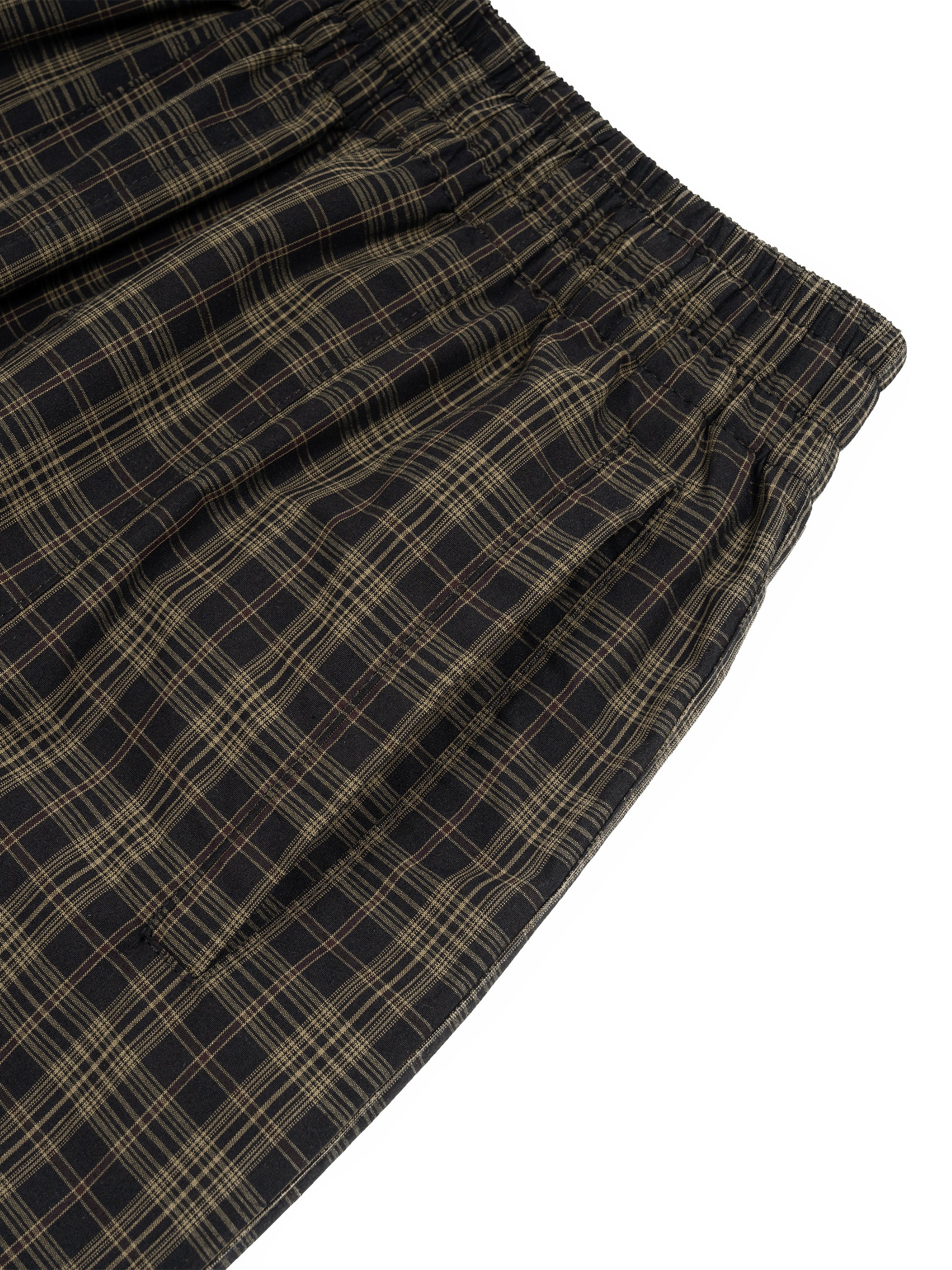 BLNDED Plaid Wide Leg Shorts