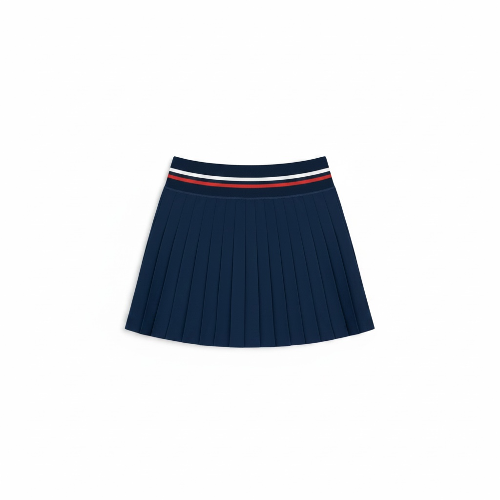 BLNDED: Women's Pleated Mini Skirt