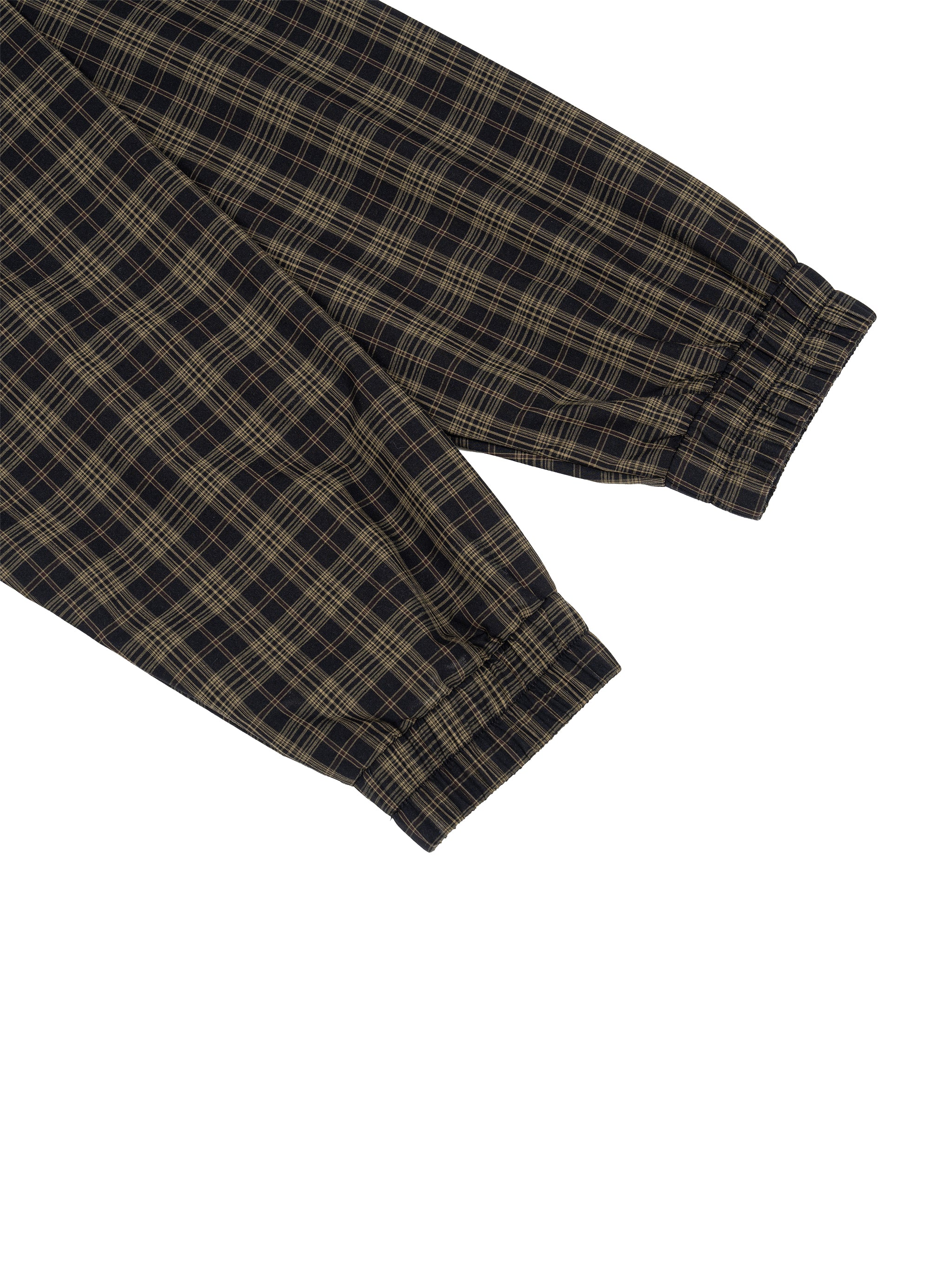 BLNDED Plaid Full-Zip Track Jacket