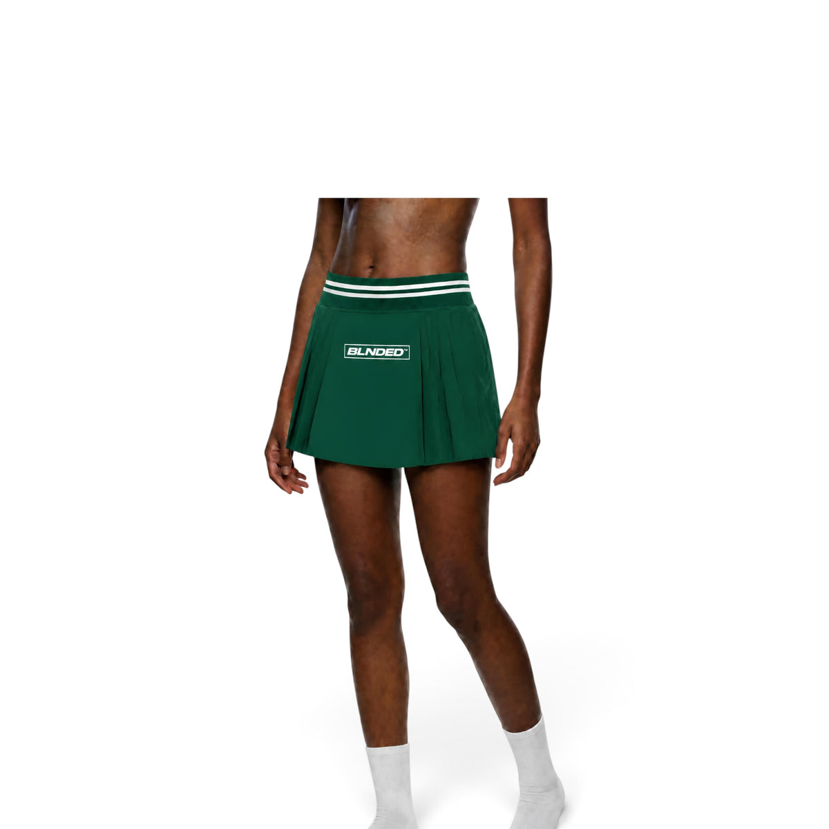 BLNDED: Women's Pleated Mini Skirt