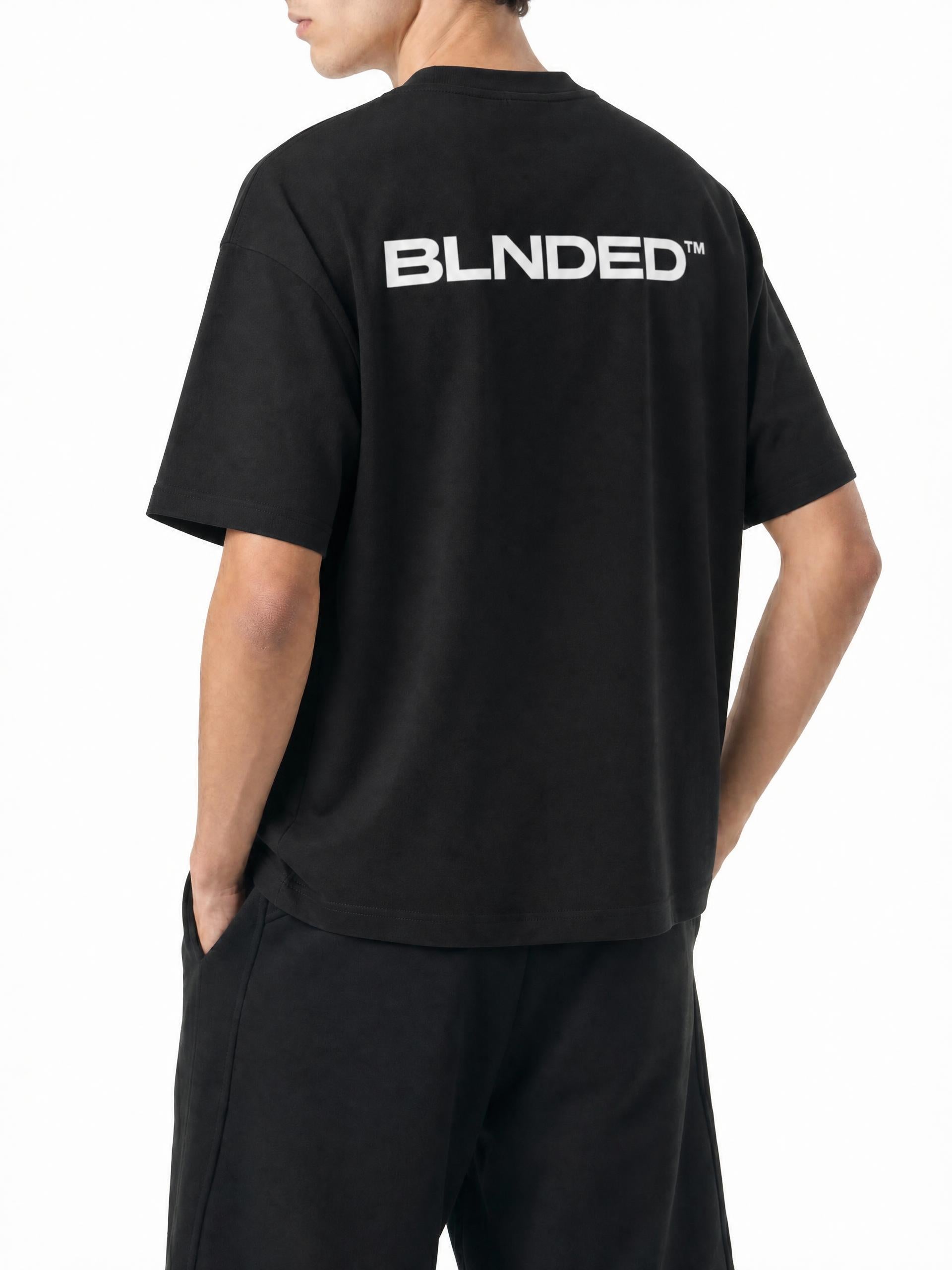 BLIND CITY Boxy Drop shoulder T-shirt
